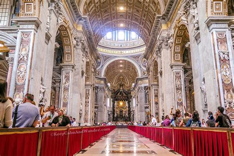 Old saint peter's basilica (ospb, for future reference) was built on the orders of constantine i sometime around 324. Take a Peek: Inside St Peter Basilica in the Vatican and ...