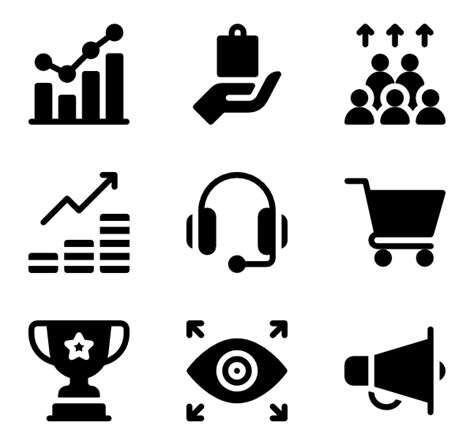Marketing And Growth In 2021 Icon Pack Free Icon Set Icon
