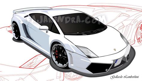 Gallardo Lamborghini Vector Style By Indrorobo On Deviantart