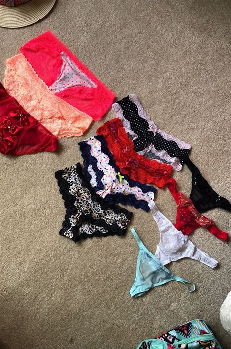 Bundle Of 11 Victoria’s Secret Panties All Size Small Many Of These Have Never Been Worn Only
