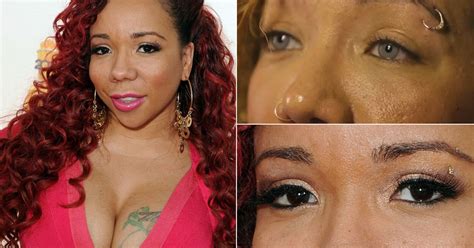 Tis Wife Tameka Tiny Harris Shows Off Her Amazing New Eye Colour After Getting Surgery In