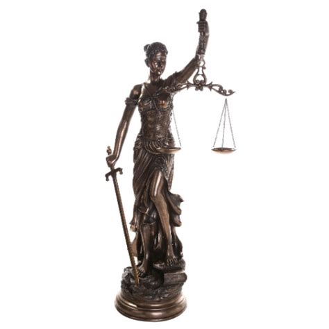 Blind Lady Justice Statue Large 47 High