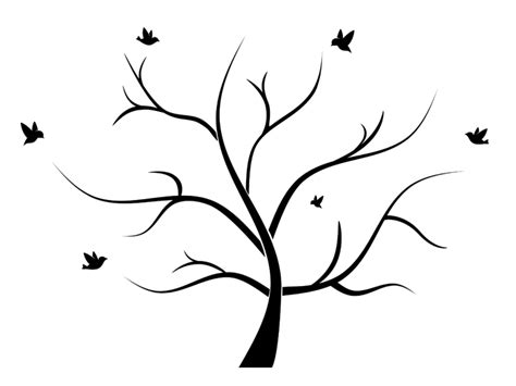 Weitere ideen zu baum vorlage, fingerabdruck baum, baum hochzeit. Wandtattoo Lebensbaum mit großer Baumkrone | WANDTATTOO.DE