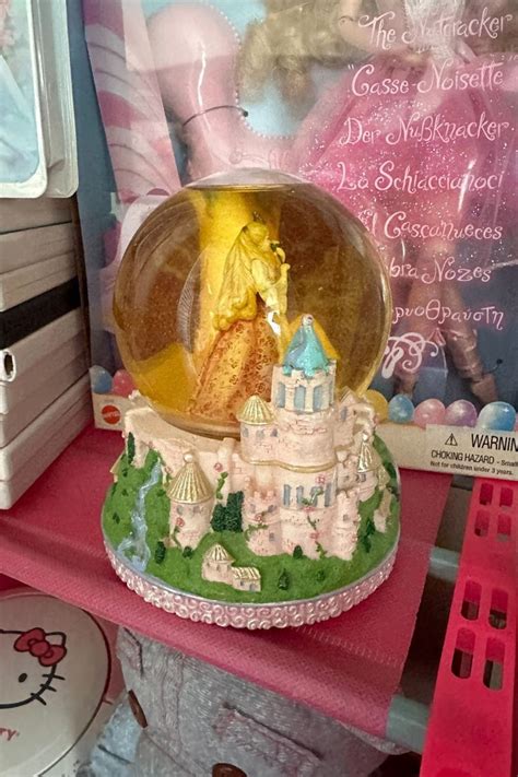 Disney Barbie As Rapunzel Water Snow Globe Musical Nostalchicks