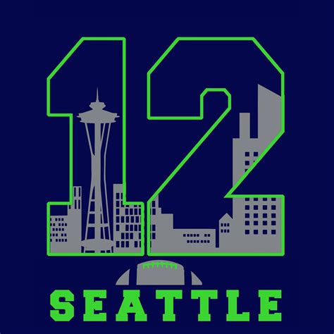 Seahawks 12th Man Logo Related Keywords And Suggestions Seahawks