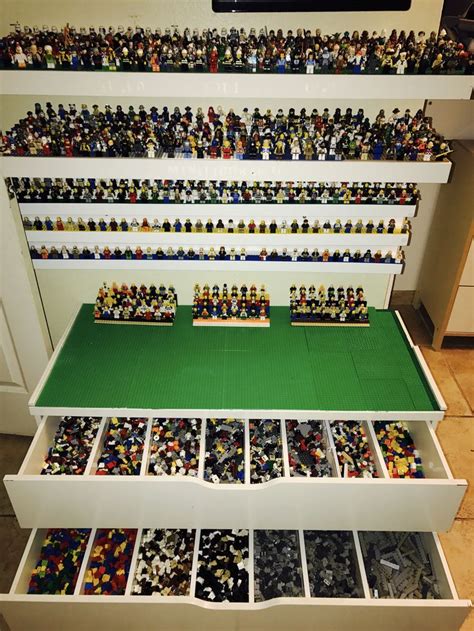 Legos Ikea Hack Display Your Lego Mini Figures Using Ikea Shelves