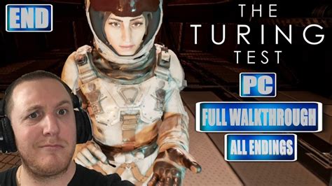 the turing test pc gameplay walkthrough epilogue all endings youtube