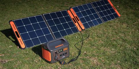 Jackerys Solar Generator 1000 Includes A 1002wh Battery Two Solar