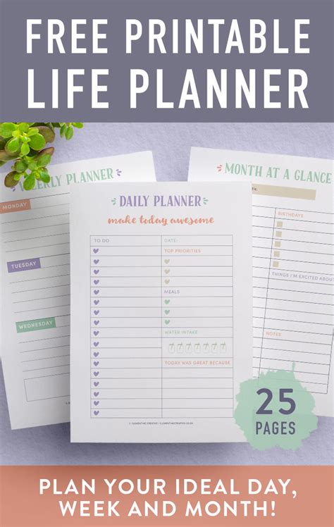 Life Planner Template