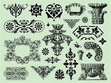 Antique Graphics Vector Art And Graphics