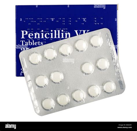 Penicillin Vk Antibiotic Tablets Penicillin Antibiotics Penicillin Vk