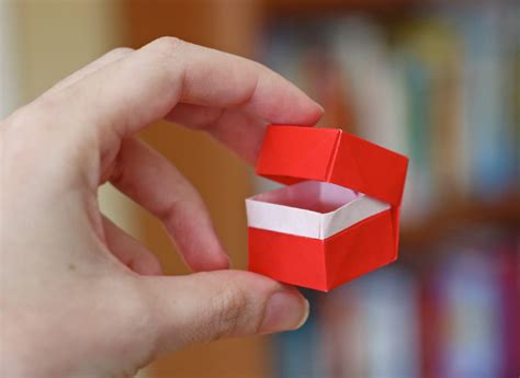 Make a gift box with lid. Origami box with lid | Design Inspiration