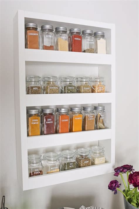 22 Diy Spice Rack Ideas To Spice Up Your Kitchen Thehomeroute