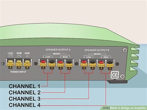 How To Bridge An Amplifier 7 Steps With Pictures Wikihow