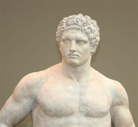 Young Hercules Marble Foman Flavian Period Ad 68 98 Mark