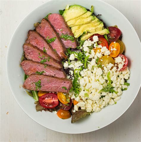 8 delicious steak cuts for the average joe. steak salad with cilantro lime vinaigrette - glebe kitchen