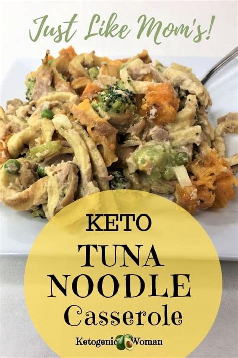 This is a healthy alternative to your everyday noodles that aren't loaded down with carbohydrates (keto it even comes with a couple of good recipes on the back so they can be cooked with italian marinara or. Keto Tuna Noodle Casserole Just Like Mom's | Recipe | Noodle casserole, Lunch recipes, Casserole