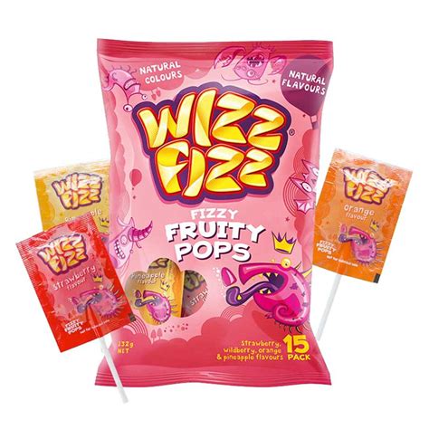 Wizz Fizz Lollipops 15pk Order Now