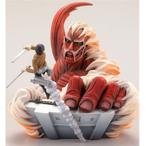 Attack On Titan Eren Jaeger Mikasa Ackerman Armored Titan 4pcsset