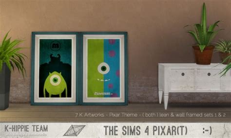 Miss celina teen bedroom sims 4. 7 K Artworks Pixar Theme sets 1&2 at K-hippie » Sims 4 Updates
