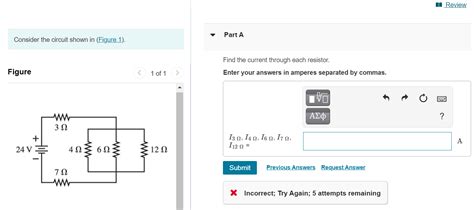 Solved Review Part A Consider The Circuit Shown In Figure Chegg Com