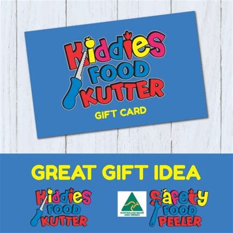 Kiddies Food Kutter & Safety Food Peeler Gift Card ...