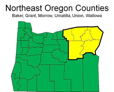 Northeast Oregon Oregon Office Of Economic Analysis