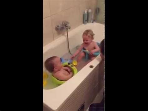 Twins In The Bath YouTube