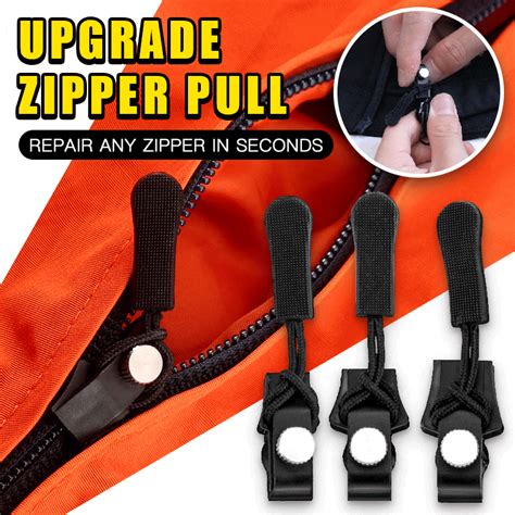 6pcs Set Instant Zipper Universal Instant Fix Zipper Repair Kit