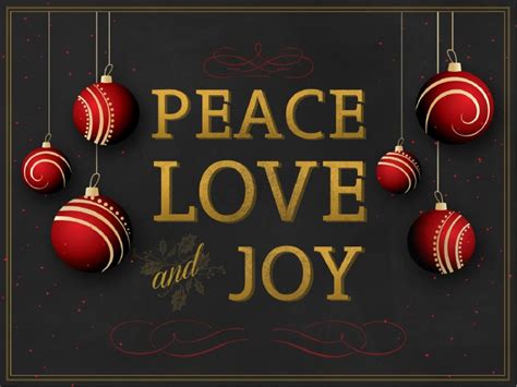 Peace Love And Joy Christian Background Worship Backgrounds