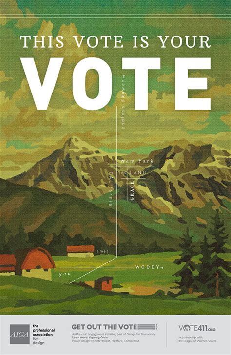 The Best Aiga Get Out The Vote Posters—now Looking Even Better On