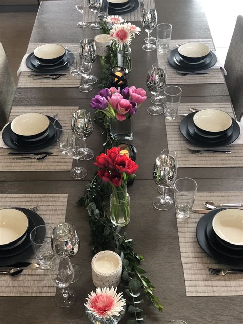 Dinner Party Table Decor Dinner Party In 2019 Dinner Party Table | Dinner party table, Party ...