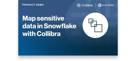 Map Sensitive Data To Snowflake Collibra
