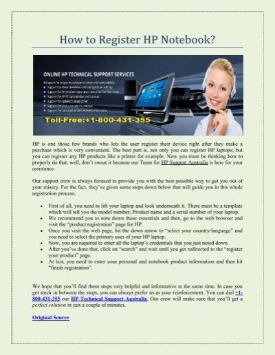 How To Register Hp Notebook
