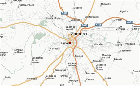 Guide Urbain De Zamora Espagne