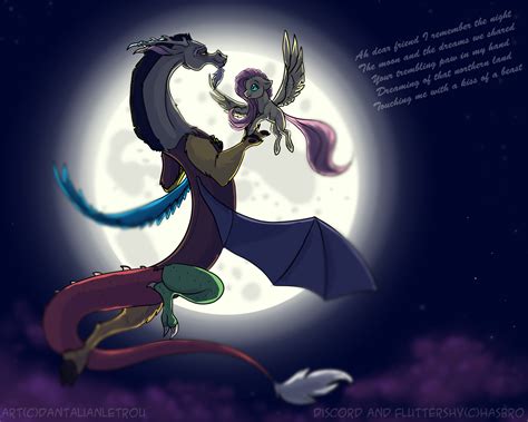 Discord Love From His Heart Fluttershy Little Pony My Little Pony