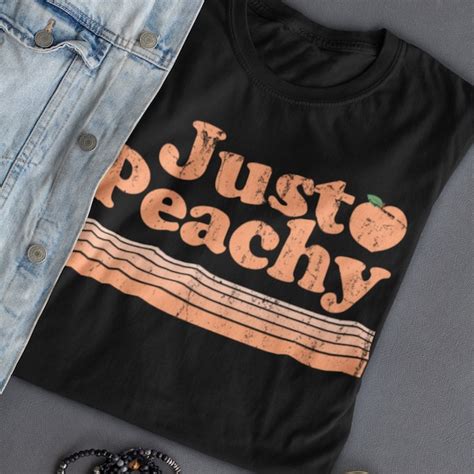 Just Peachy Shirt Etsy
