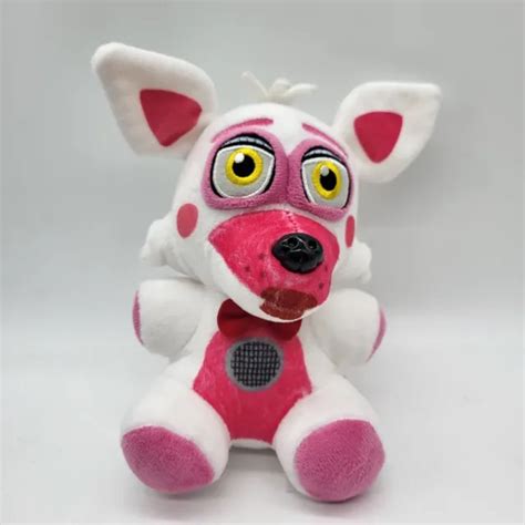 Five Nights At Freddys Fnaf Funtime Foxy White Plush Sister Location