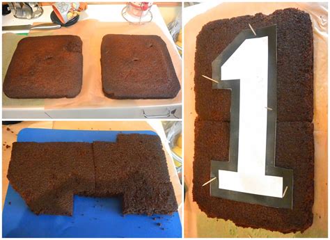 How to make a birthday invitation: Jennifer Bakes: 1st Birthday Cake and Cupcakes