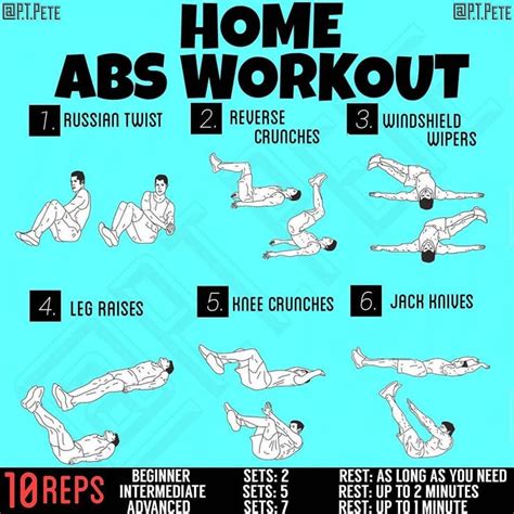 Here Weve Got A Home Abs Workout For All Fitness Levels 6 Exercises
