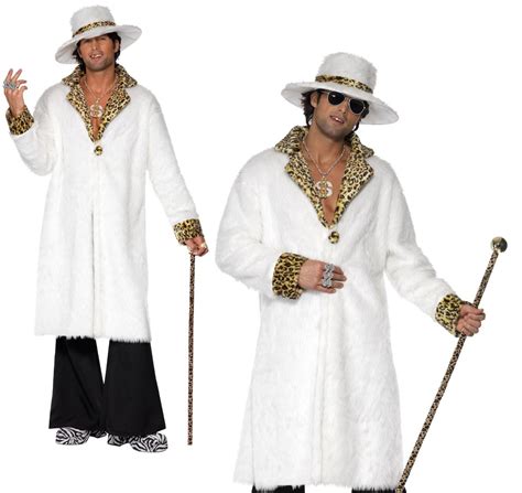 In the druid outfits category. Adults Pimp Costume Mens 1970s Fancy Dress Outfit Pimp ...