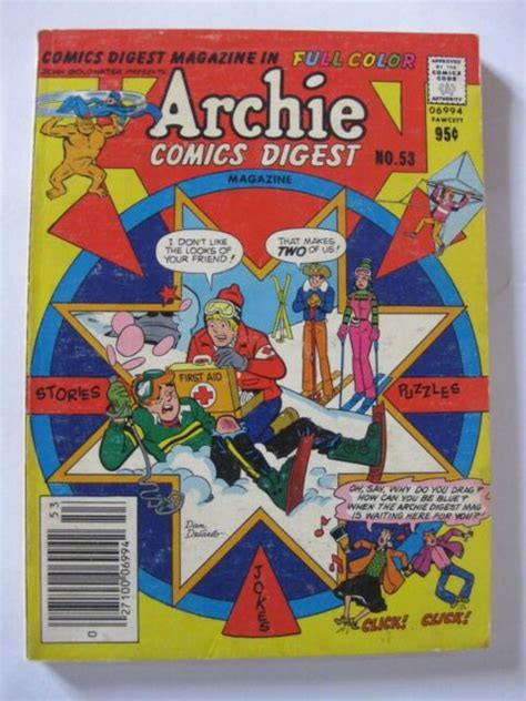 Rare Archie Comics Digest No 53 April 1982 Ebay