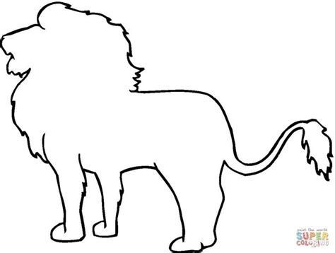 Printable Animal Outline Coloring Pages