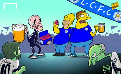 Omar Momani Cartoons Leicester City