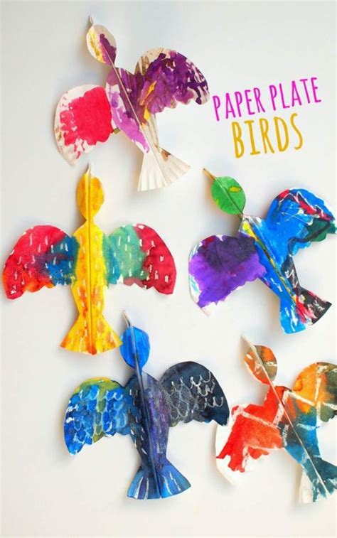 50 Spring Crafts For Kids Preschoolers And Toddlers To Make This