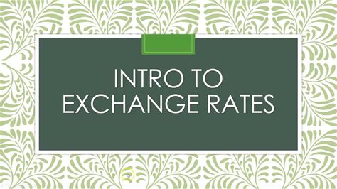 This free currency exchange rates calculator helps you convert malaysian ringgit to euro from any amount. Exchange Rates - YouTube