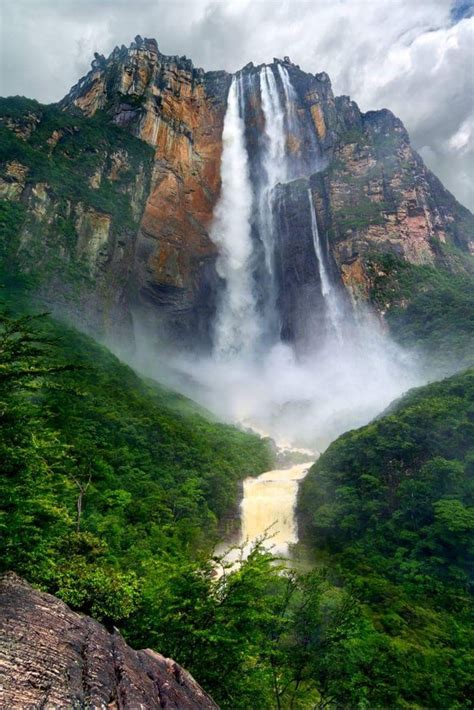 Angel Falls Salto Angel Is The Worlds Highest Waterfalls 978 M