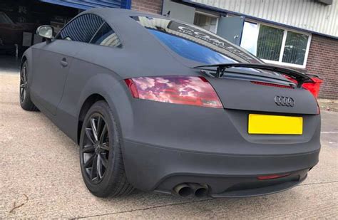 Own The Stealth Look With A Matte Black Car Wrap Concept Wraps