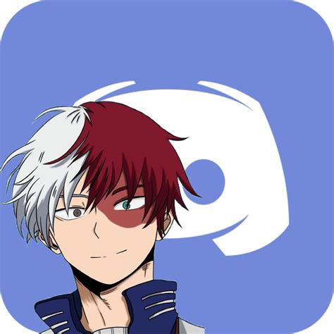 My Hero Academia Todoroki Discord Shortcut Custom Icon In 2021