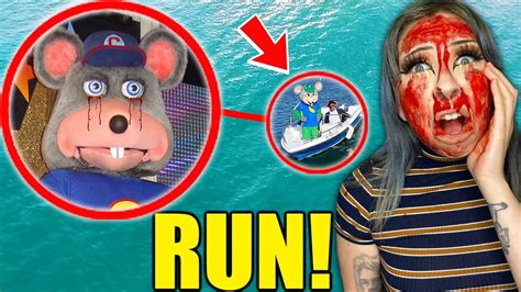 If You See Cursed Chuck E Cheese On A Haunted Boat Run Away Fast